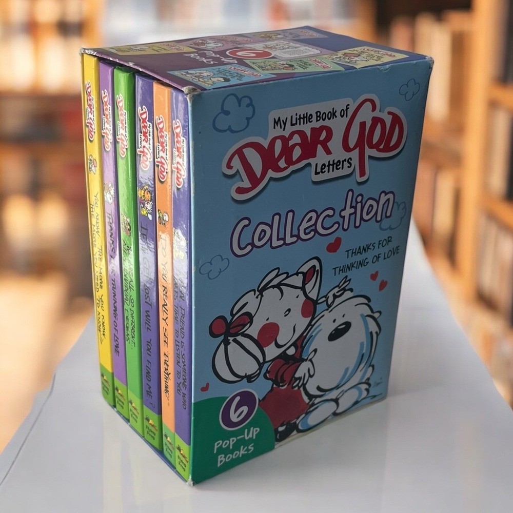 My Little Book of Dear God Letters Kid's Pop Up Box Set Children's Book Lot of 6